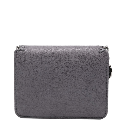 Falabella Chain-Trim Wallet - Light Grey - Image 1