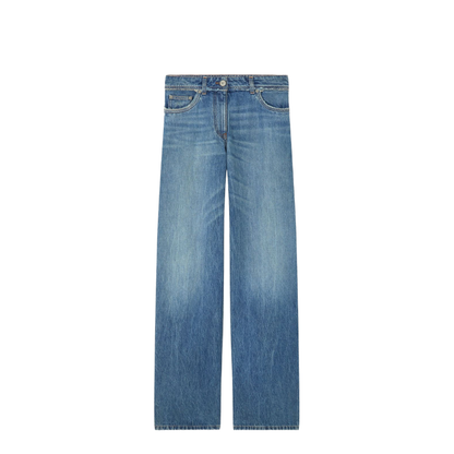 Women's Flared Denim Jeans - Image 1