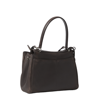 Small Rodeo Bag in Calfskin Leather Espresso - Image 2