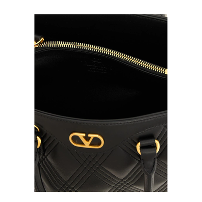 Quilted Nappa Leather Handbag - Image 4