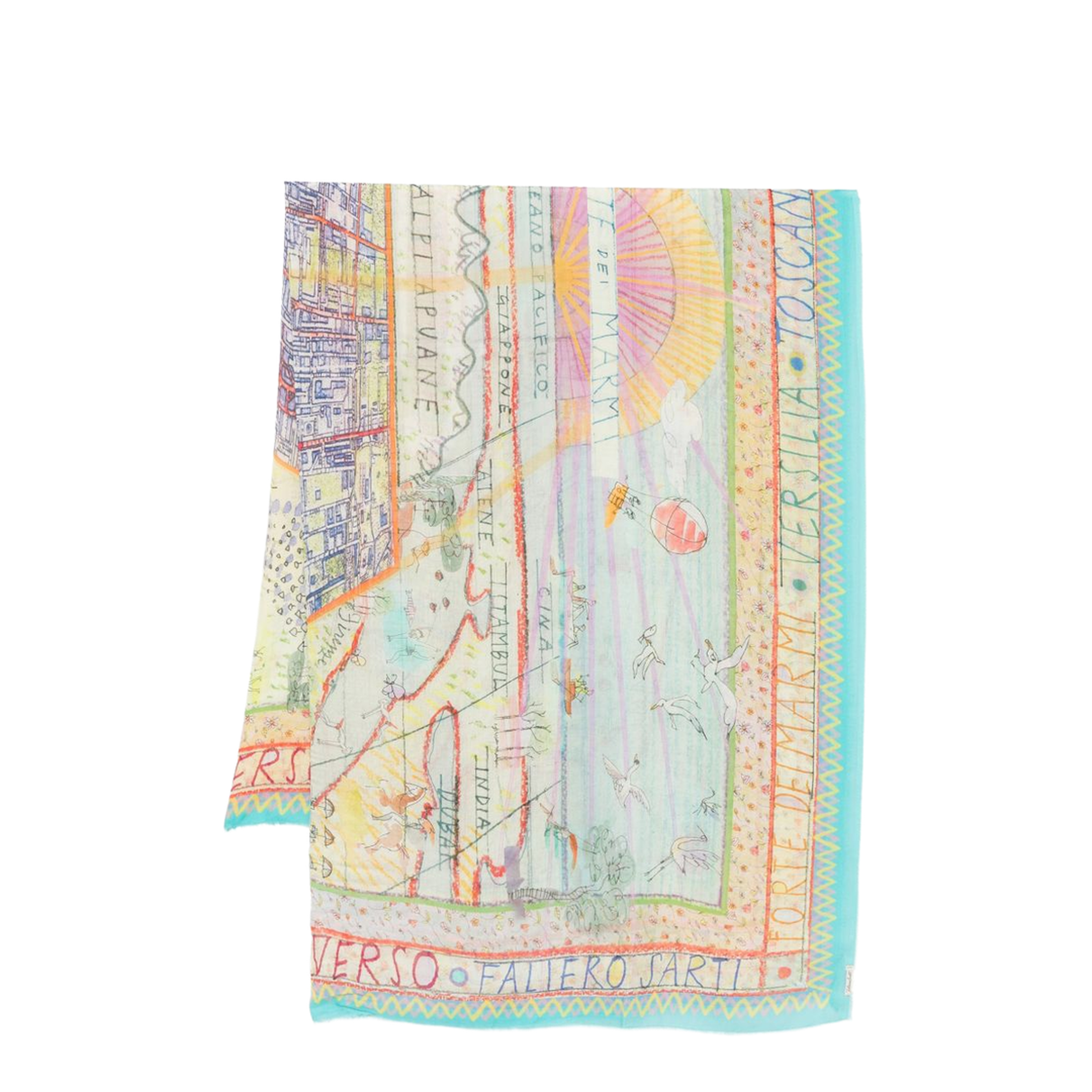 Clear Blue Scarfs - Image 1