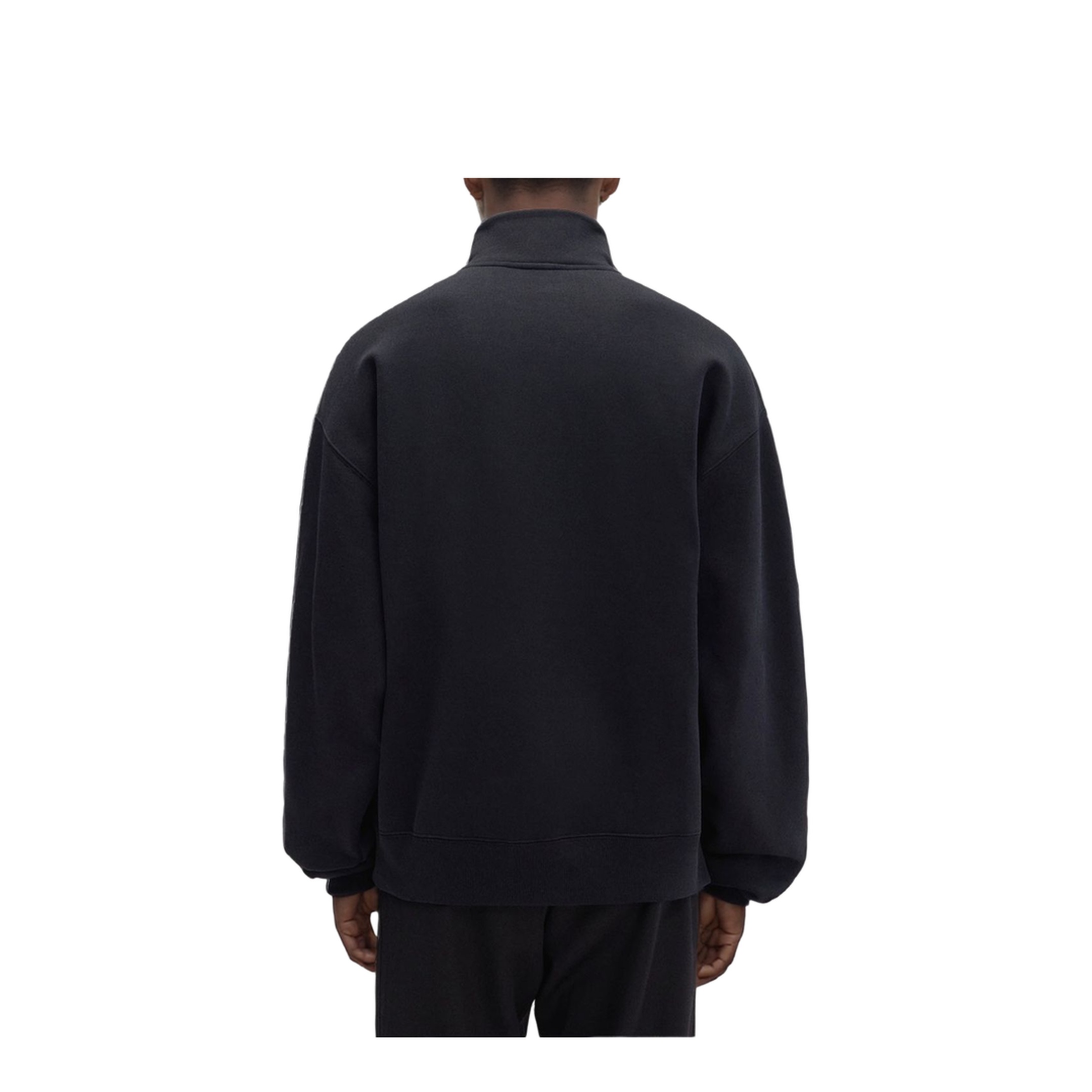 Gros Grain Zipped-Rollneck Sweatshirt - Image 3