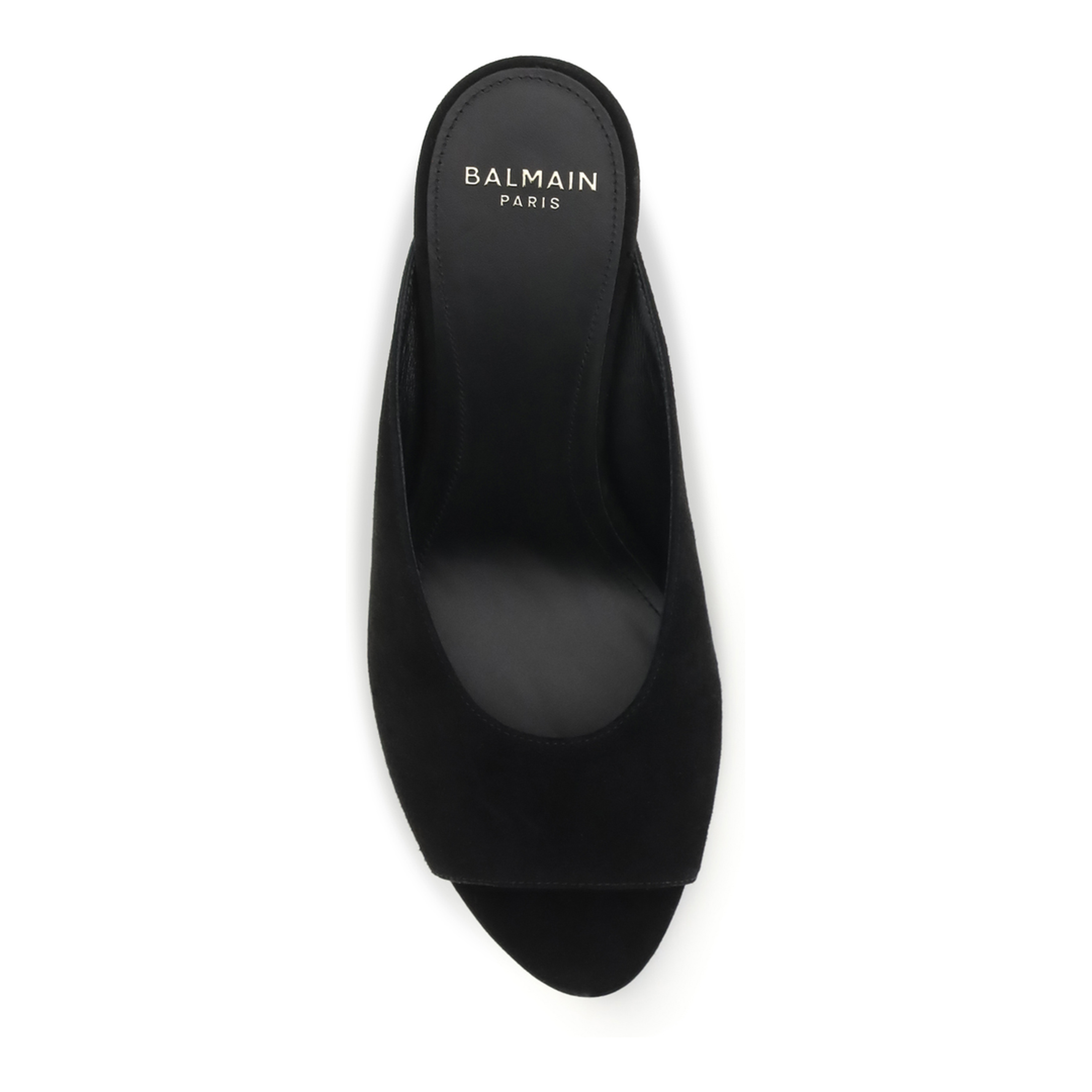 Suede Open-Toe Mules - Image 4