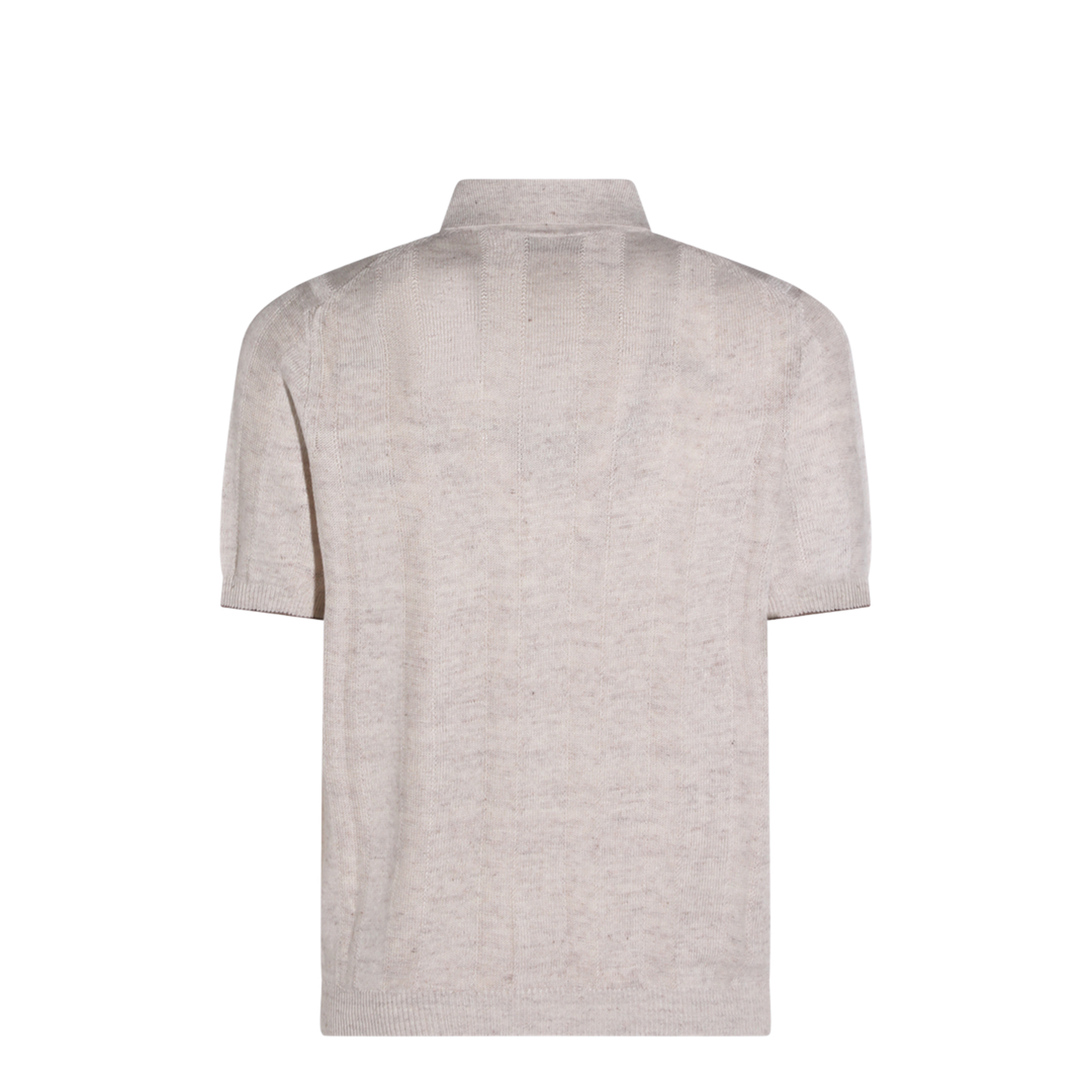 Cream Linen Blend Shirt - Image 4