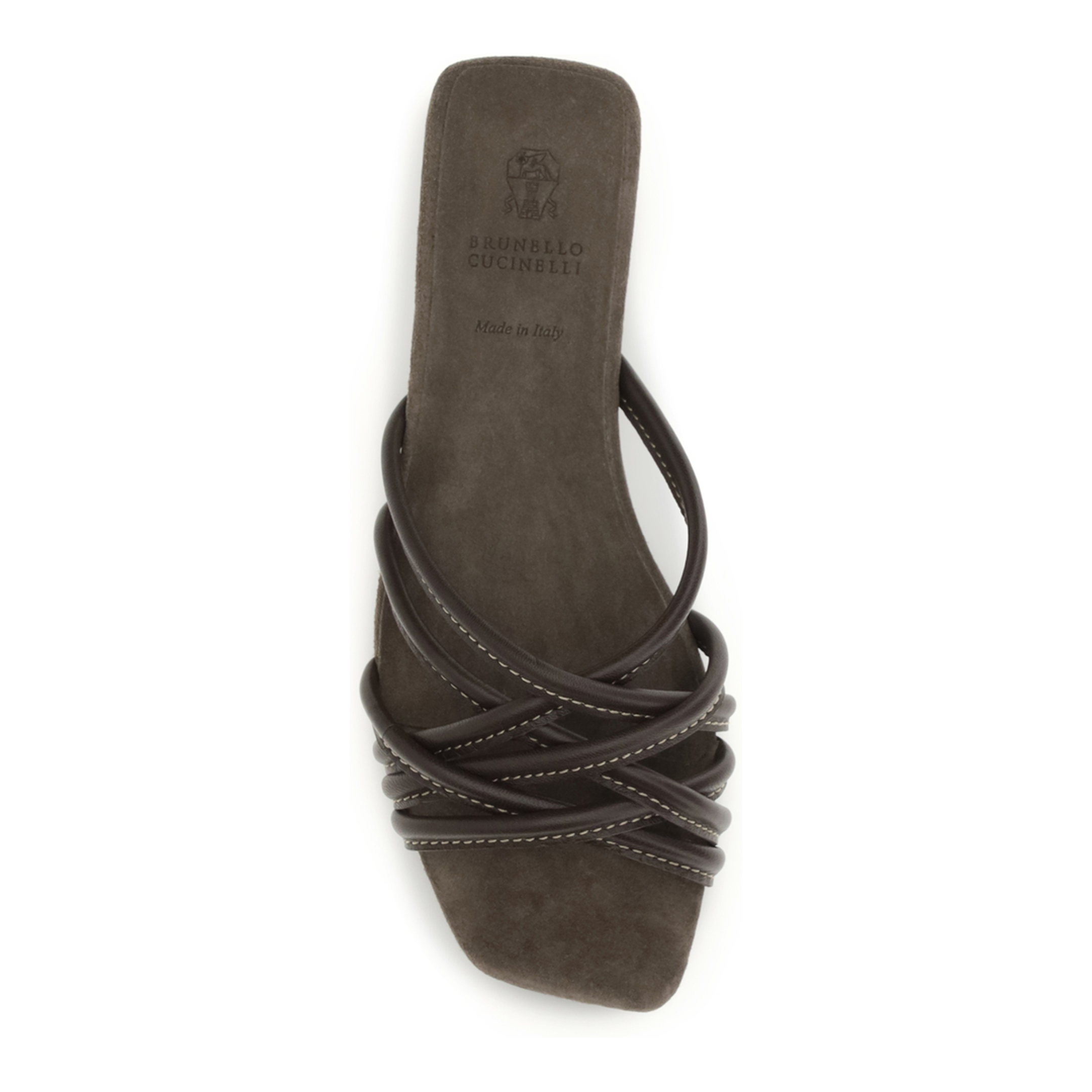 Flat Leather Sandals - Image 4