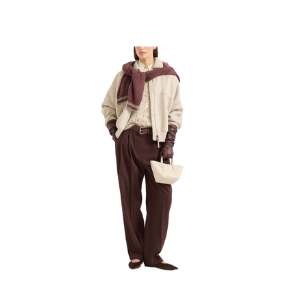 Wool Blend Trousers - Image 3