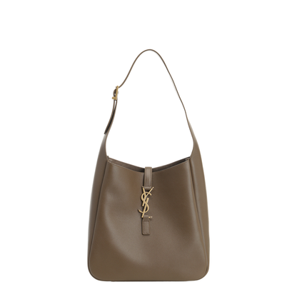 Le 5 à 7 Small Leather Shoulder Bags - Brown - Image 1