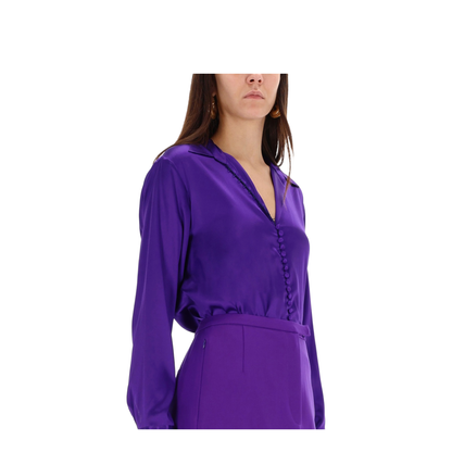 Purple Silk Shirt - Image 3