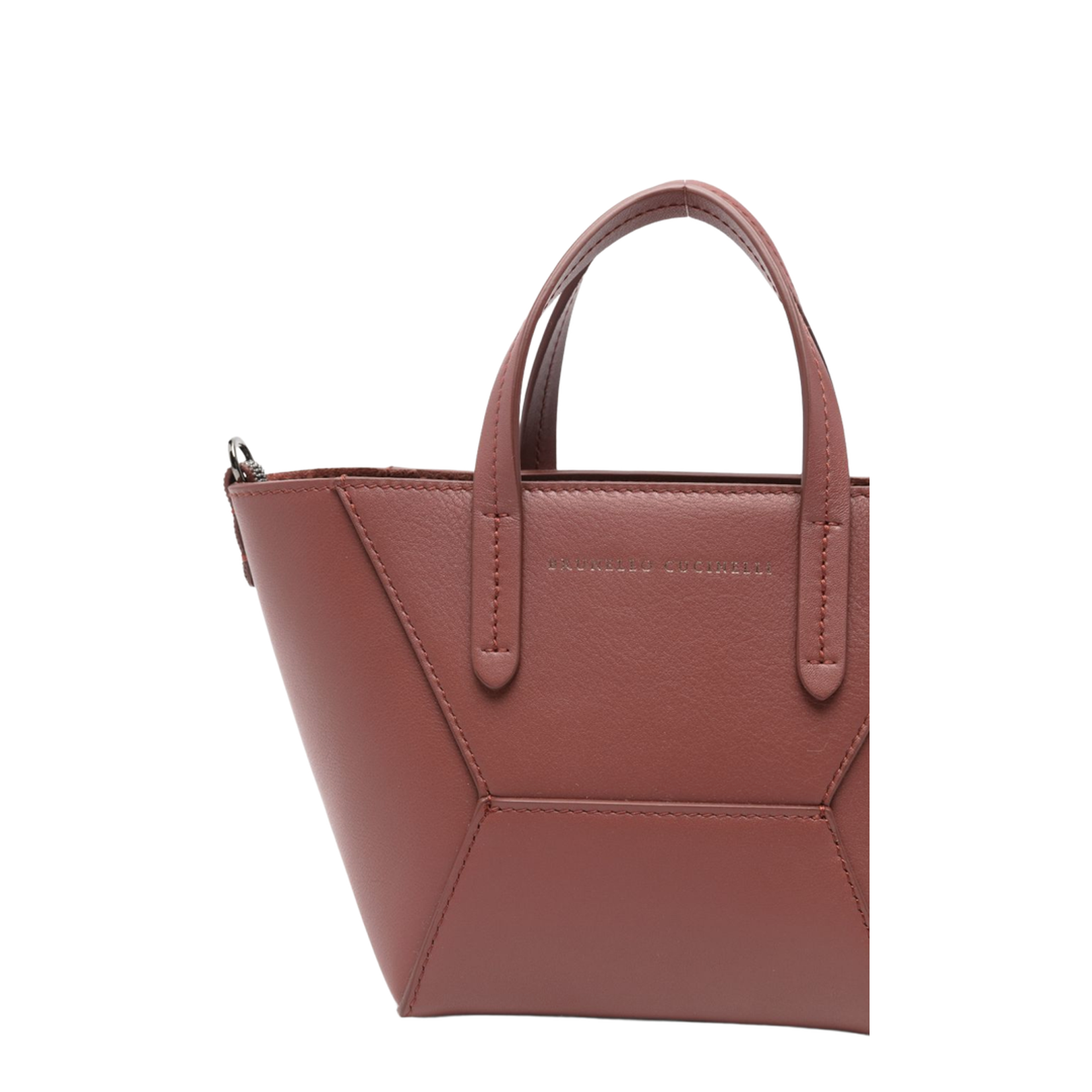Women's Handbag Silk Nylon Brown - Image 2