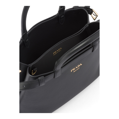 Buckle Small Leather Bag - Image 4