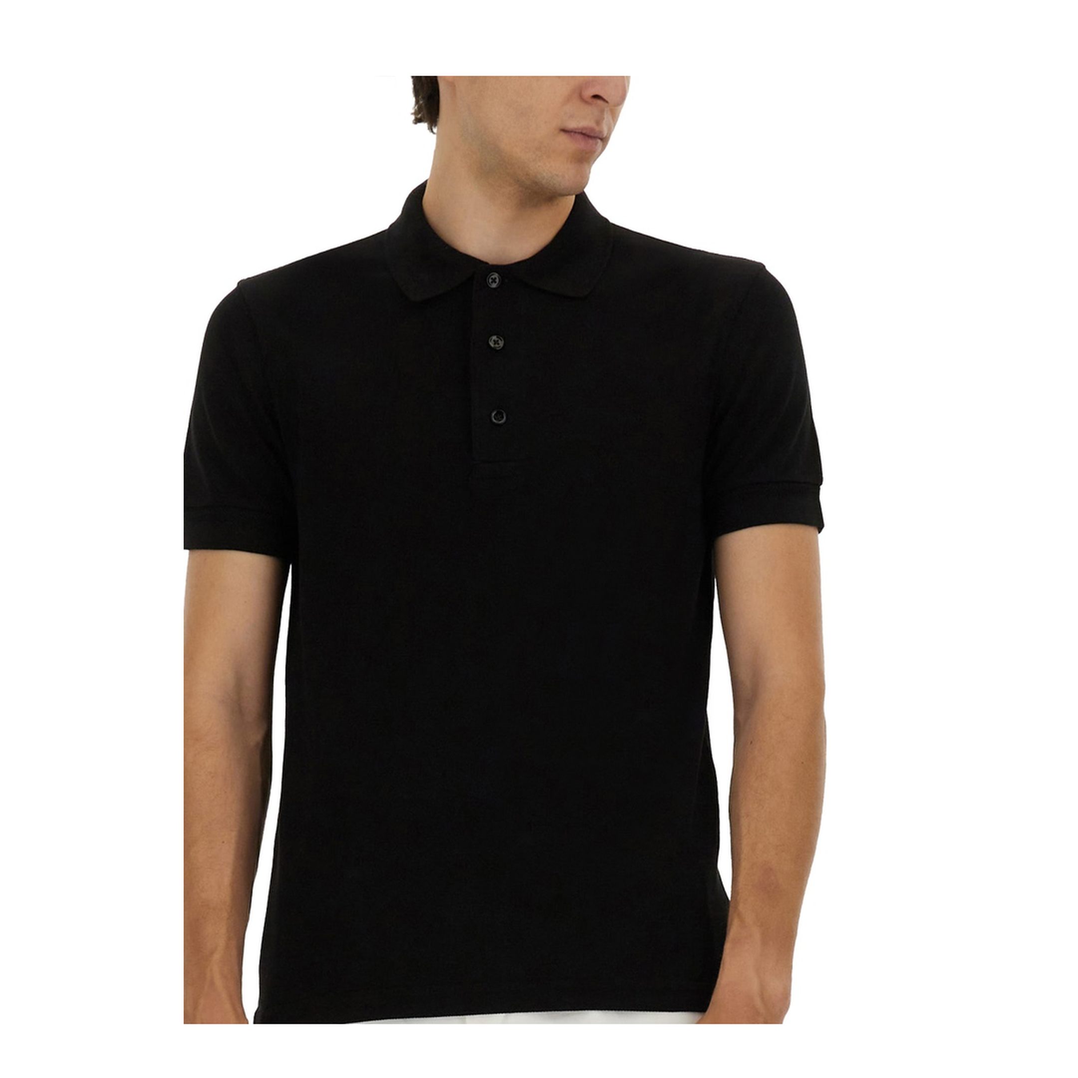 Lyocell Piquet Polo Shirt - Image 4