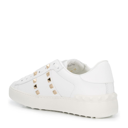 Untitled Open Sneaker in White - Image 3