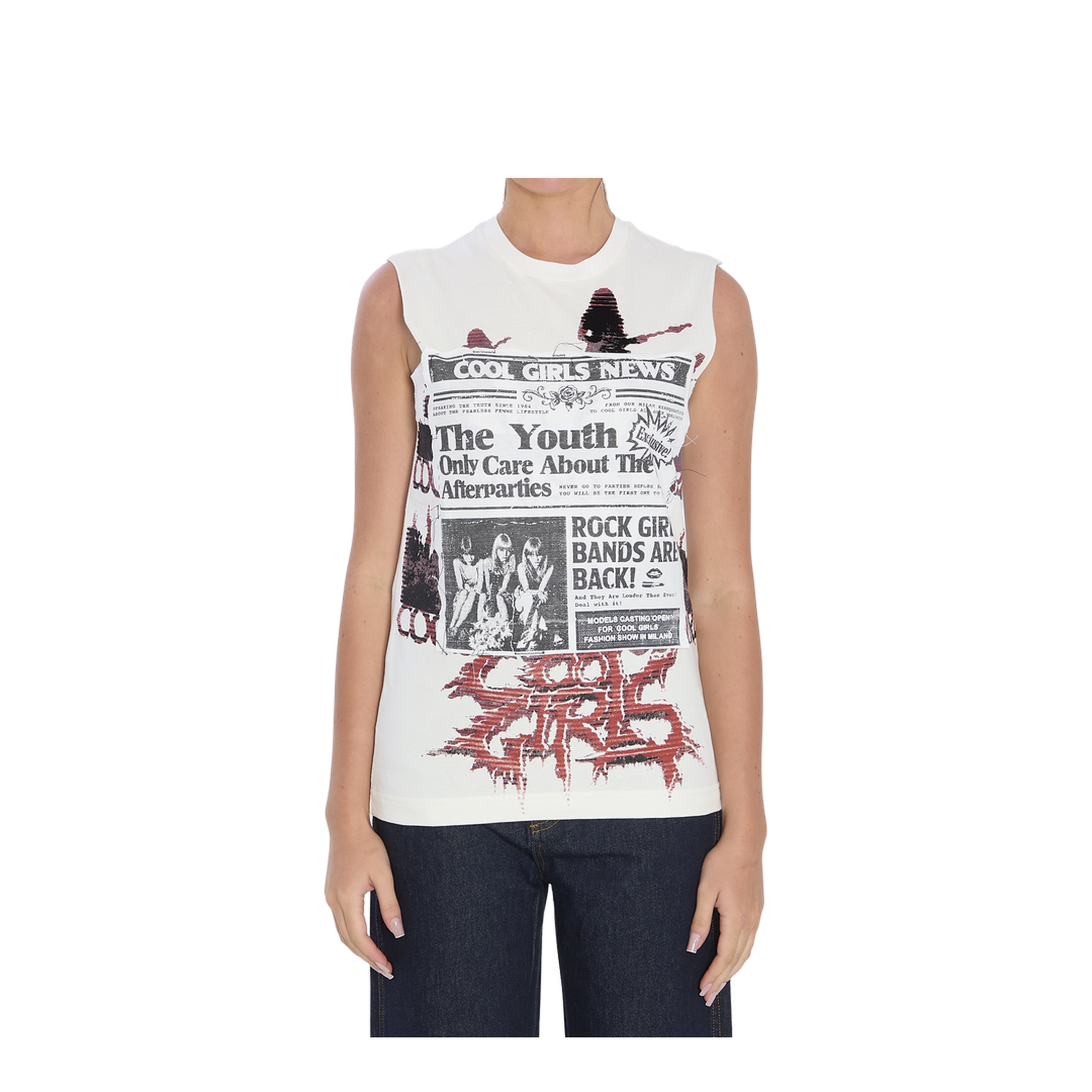 Printed Jersey Top - Image 1