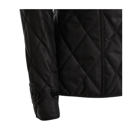 Quilted Jacket In Black - Image 7
