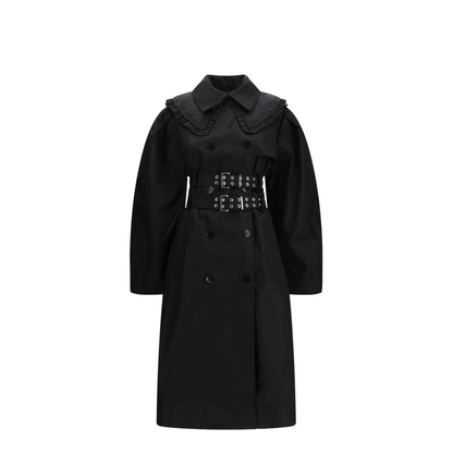 Belted Double-Breasted Coat - Image 1
