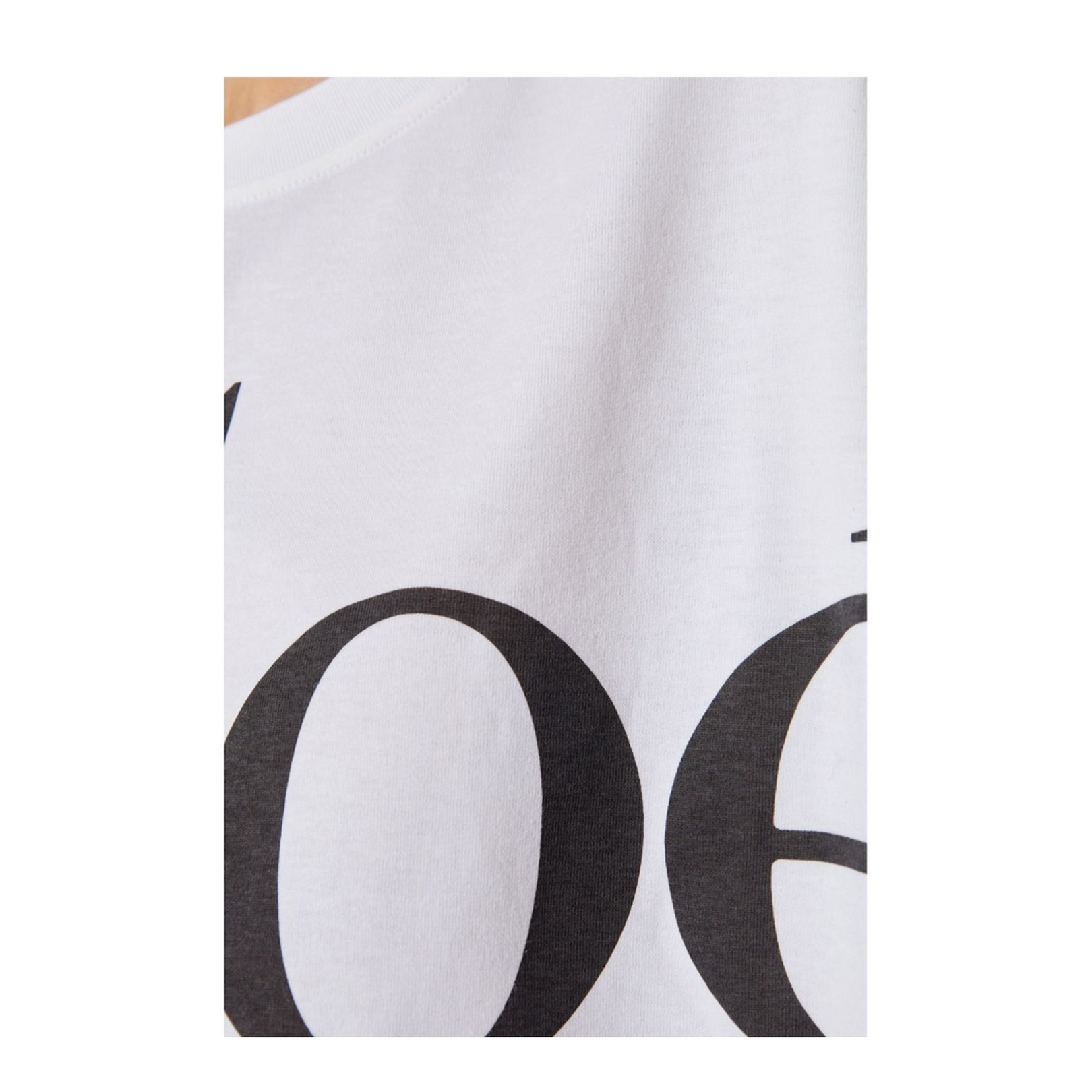 Cropped Boxy Logo T-Shirt in Cotton Jersey - Image 5
