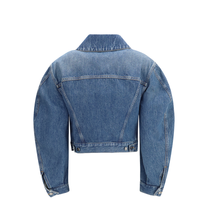 Denim Crop Jacket - Image 2