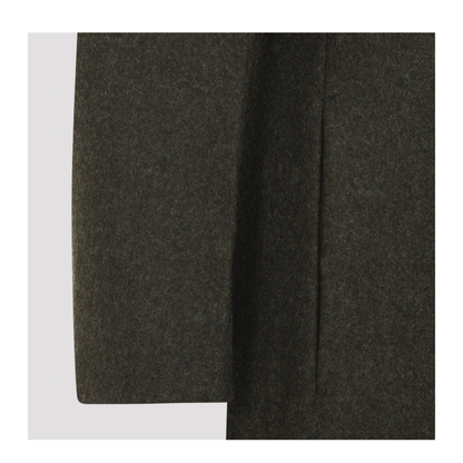 Slim Straight Knee-Length Coat - Image 5