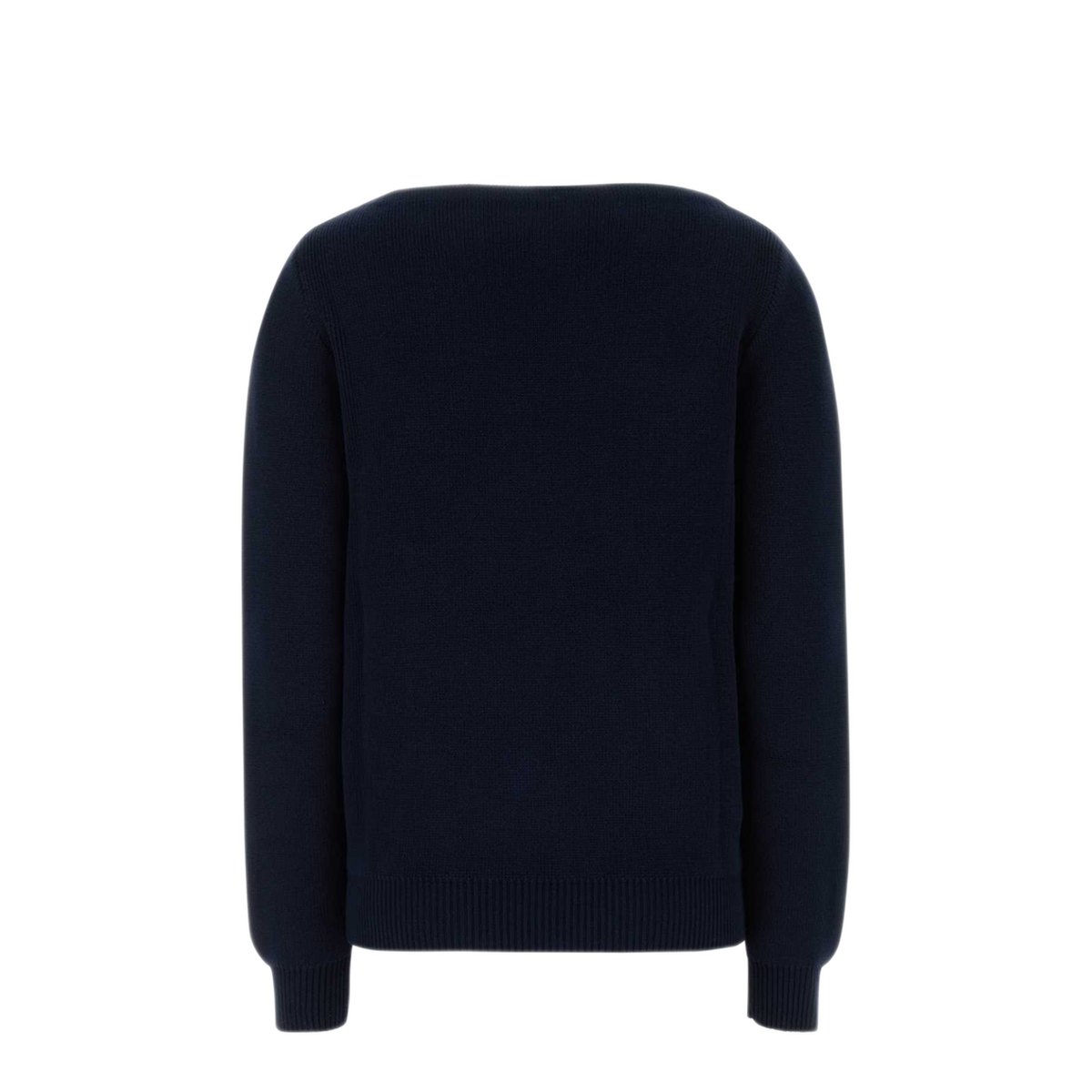 Cotton Boat Neck Sweater - Image 2