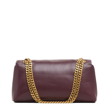 The Scene Lamb Leather Mini Bag - Dark Port - Image 5