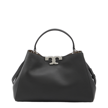 Eleanor Soft Satchel Black - Image 1