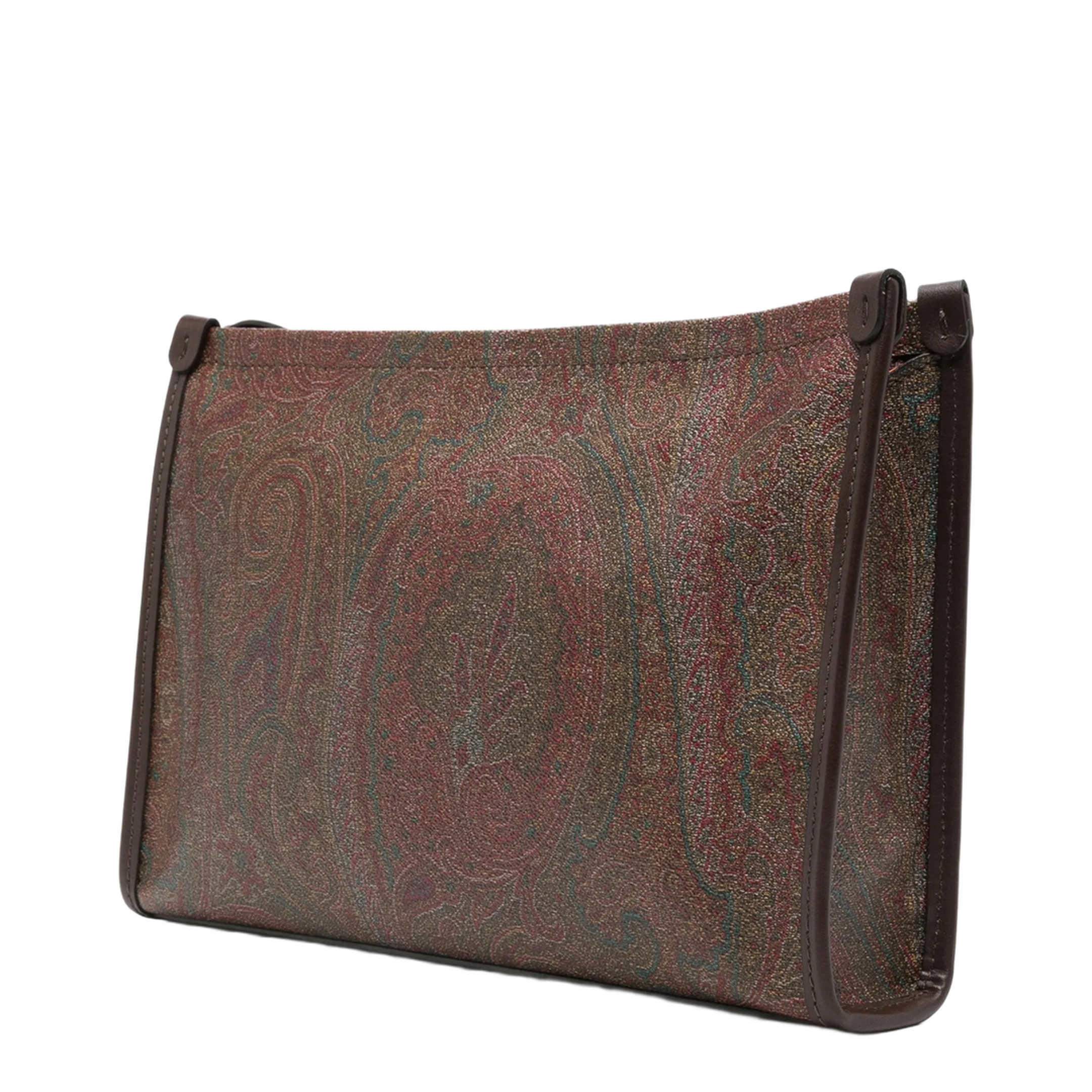 Medium Calf Leather Clutch - Black - Image 3