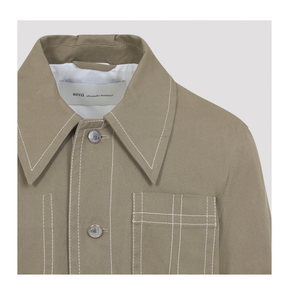 Worker Buttoned Jacket - Image 6