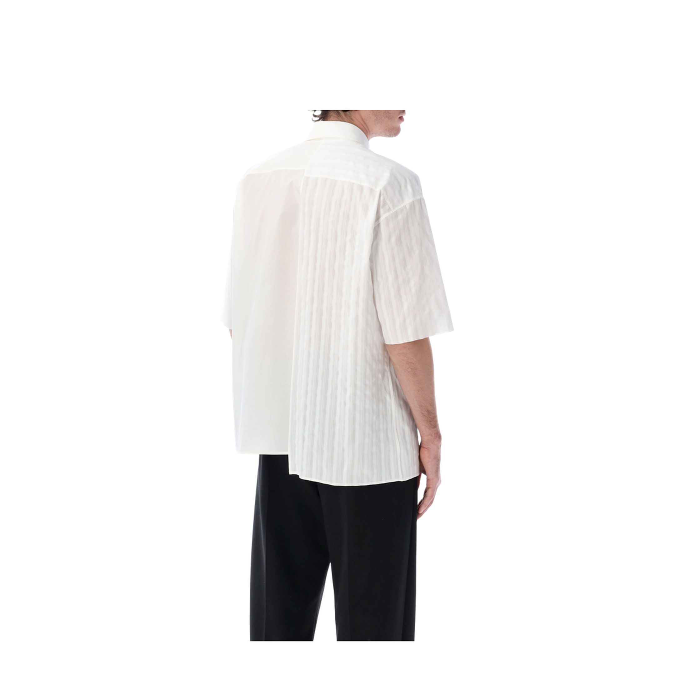 Two-tone cotton poplin shirt - Image 2
