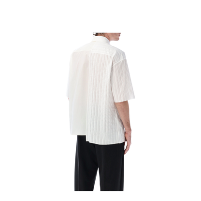 Two-tone cotton poplin shirt - Image 2