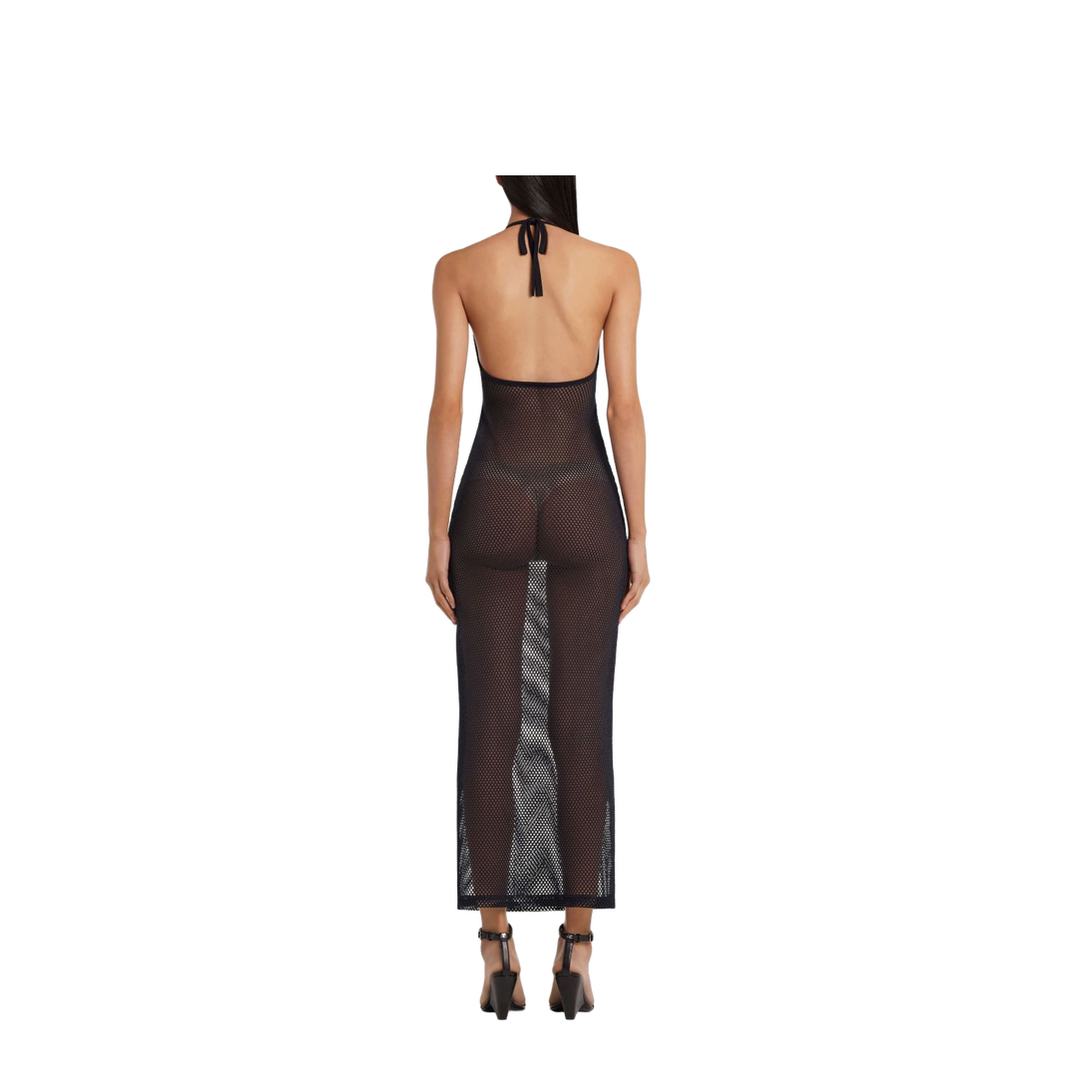 Holistic Mesh Long Dress - Image 4