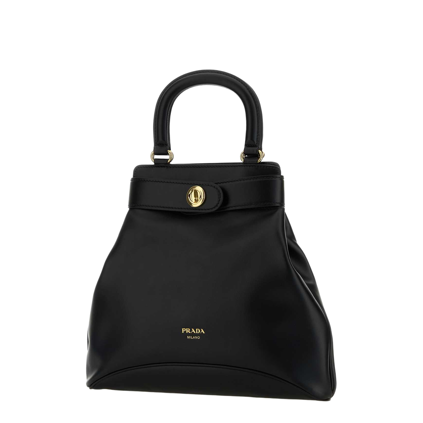 Black Medium Carey Leather Bag - Image 2