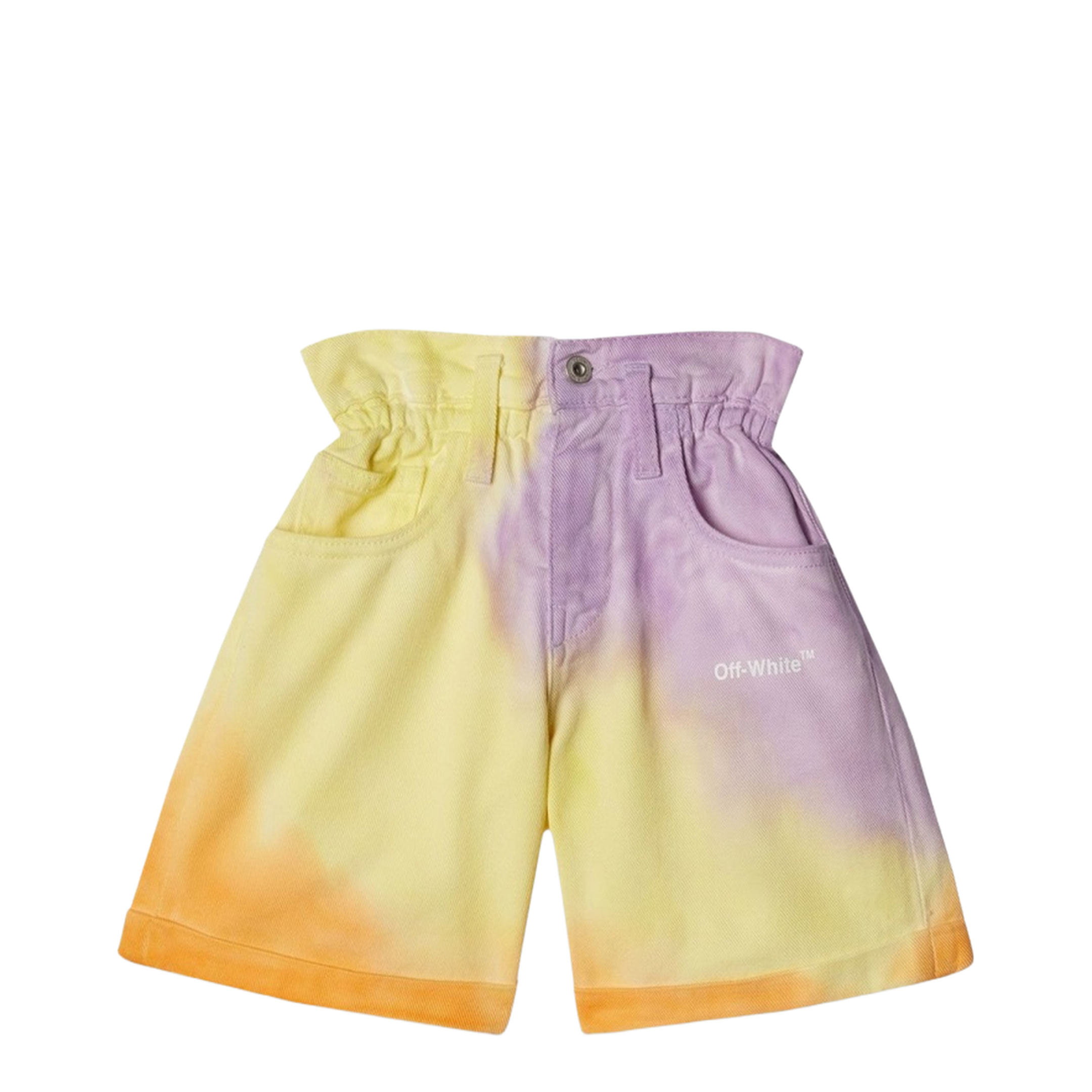 Helvetica Sprayed Shorts - Image 1