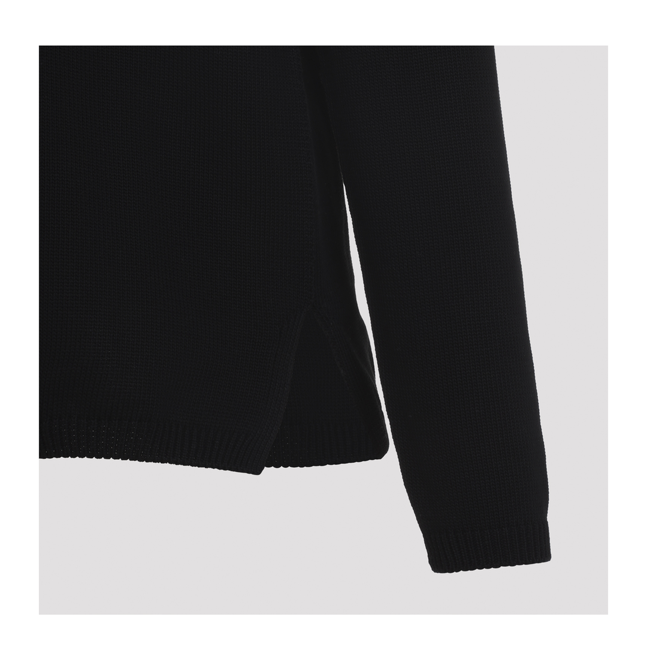 Oversized Extreme V-neck Pullover - Image 5