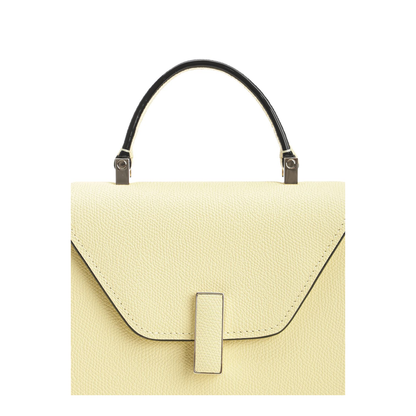 Iside Mini Leather Handbag - White - Image 5