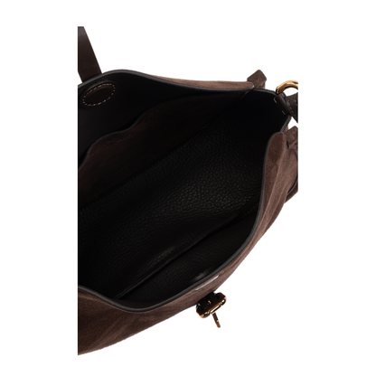 Suede Shoulder Bag - Image 5