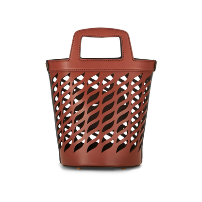 Coffa Bucket Bag In Light Brown - Image 3