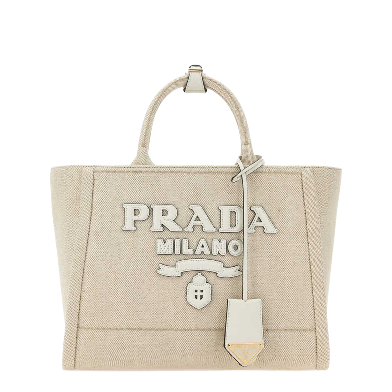 Sand Canvas Shopping Bag - Image 3