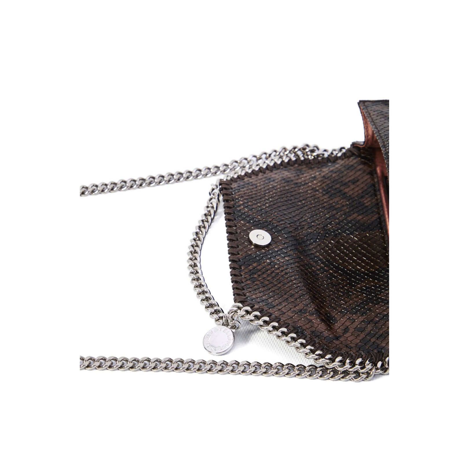 Falabella Polyester with PU Coating Wallet - Brown - Image 3