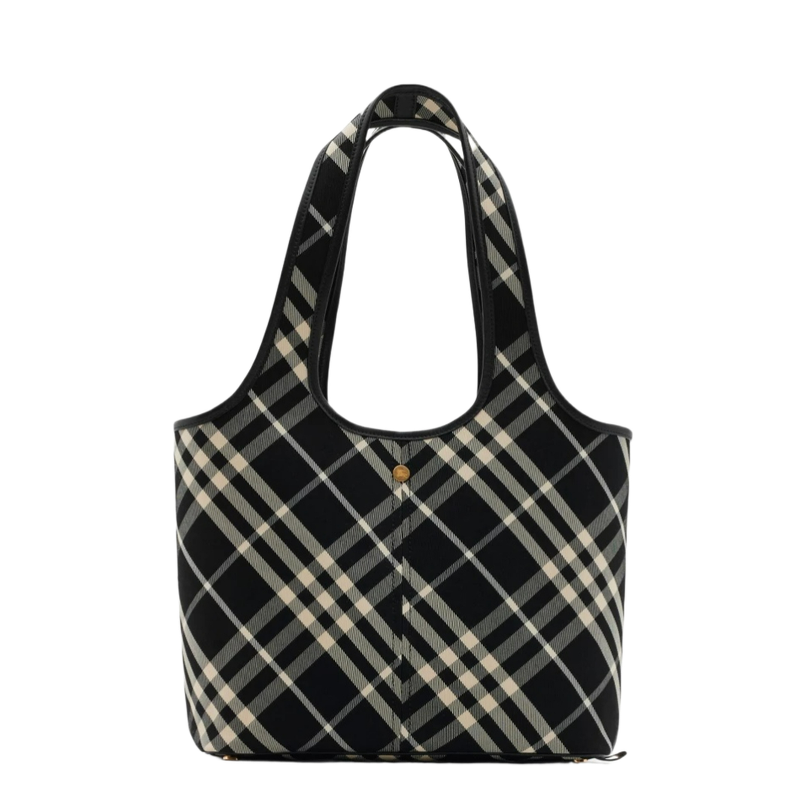 Small Check Tote - Image 1