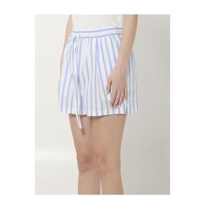 Striped Poplin Shorts - Image 2