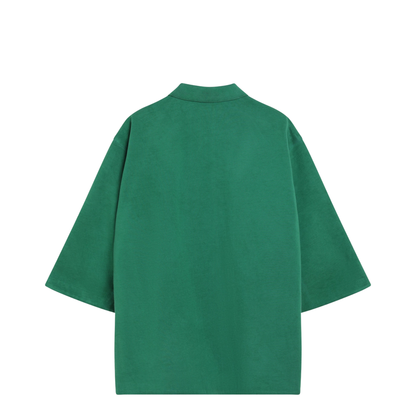 Green Camouflage Piqué Blouson - Image 2