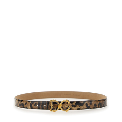 LEOPARD PRINT BELT - Image 1