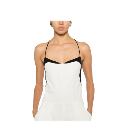 Silk Long Jumpsuit - Image 7