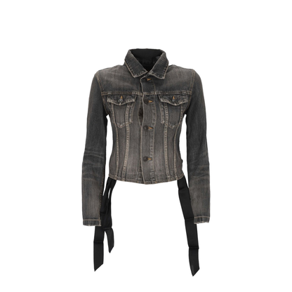 Dark Gray Lace Jacket - Image 1