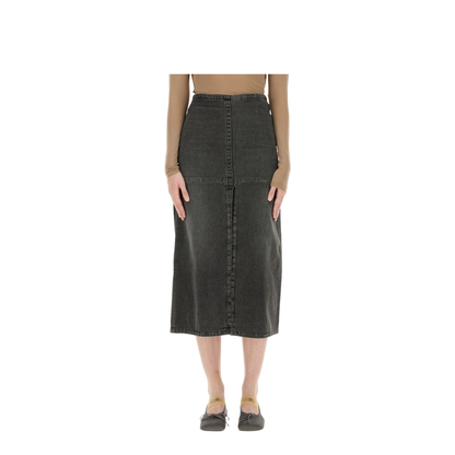 Long Denim Skirt - Image 1