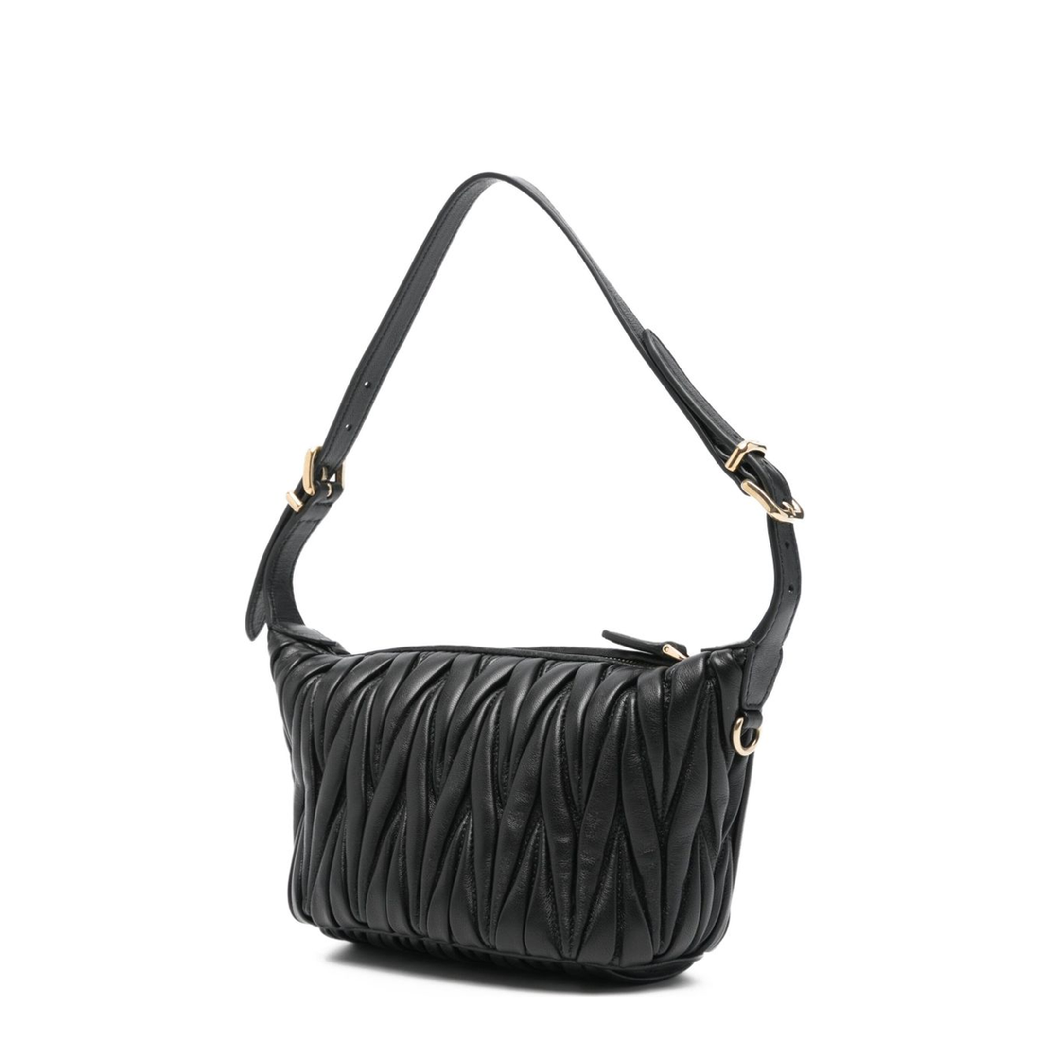 Matelassé Mini Bag Leather - Black - Image 5
