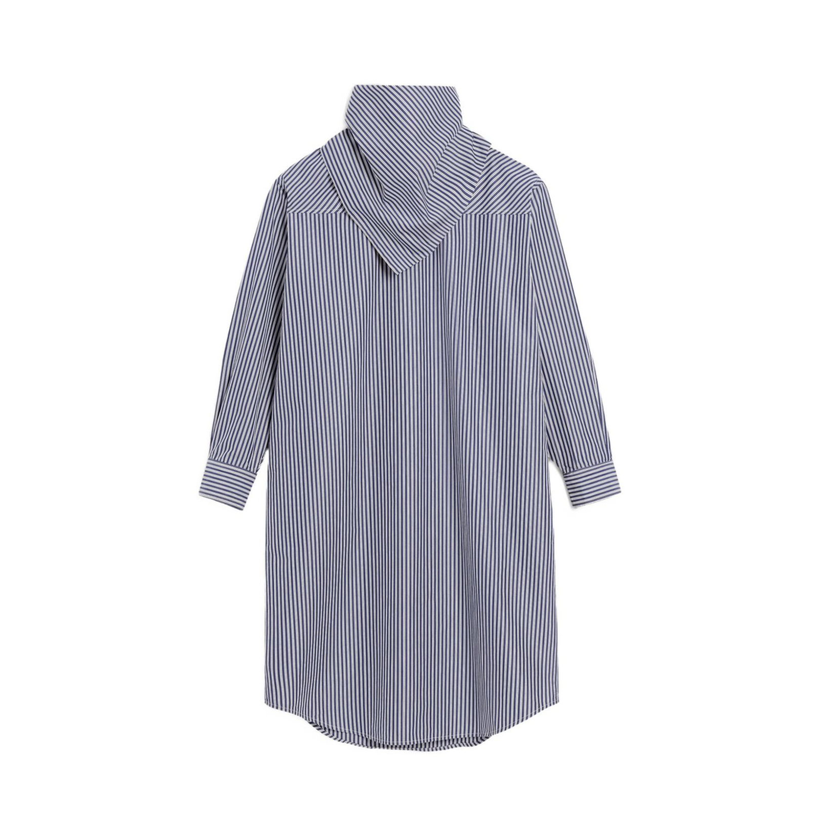 Blue Cotton Bandana Midi Dress - Image 1