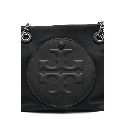 Ella Small Recycled Nylon Crossbody - Black - Image 5