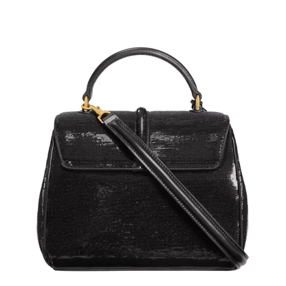 Bag 16 Mini Sequins Leather Black - Image 3