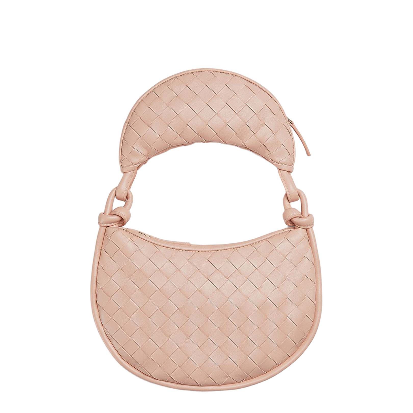 Gemeli Small Leather Shoulder Bags - Pink - Image 4